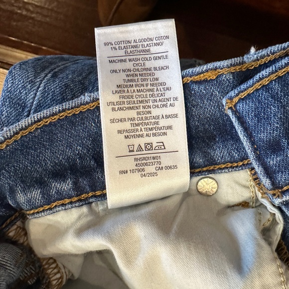 Hudson Jeans Rylee Low-Rise Radical Loose Jean Women's Size 25 - Picture 16 of 16